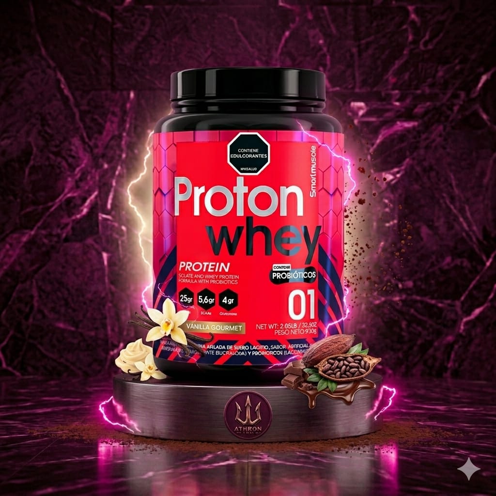 Proton Whey 2 lb | Proteína Whey para Recuperación y Desarrollo Muscular