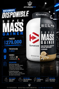Dymatize Super Mass Gainer 6 lb | Ganador de Peso Premium | Vainilla y Chocolate