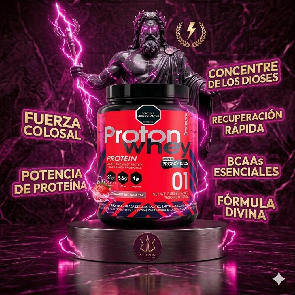 Proton Whey 2 lb | Proteína Whey para Recuperación y Desarrollo Muscular