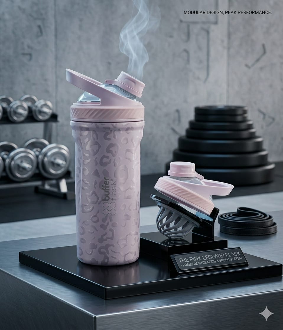 Shaker Premium ATHRON Acero Inoxidable | Mezcla Perfecta para Proteínas y Creatina
