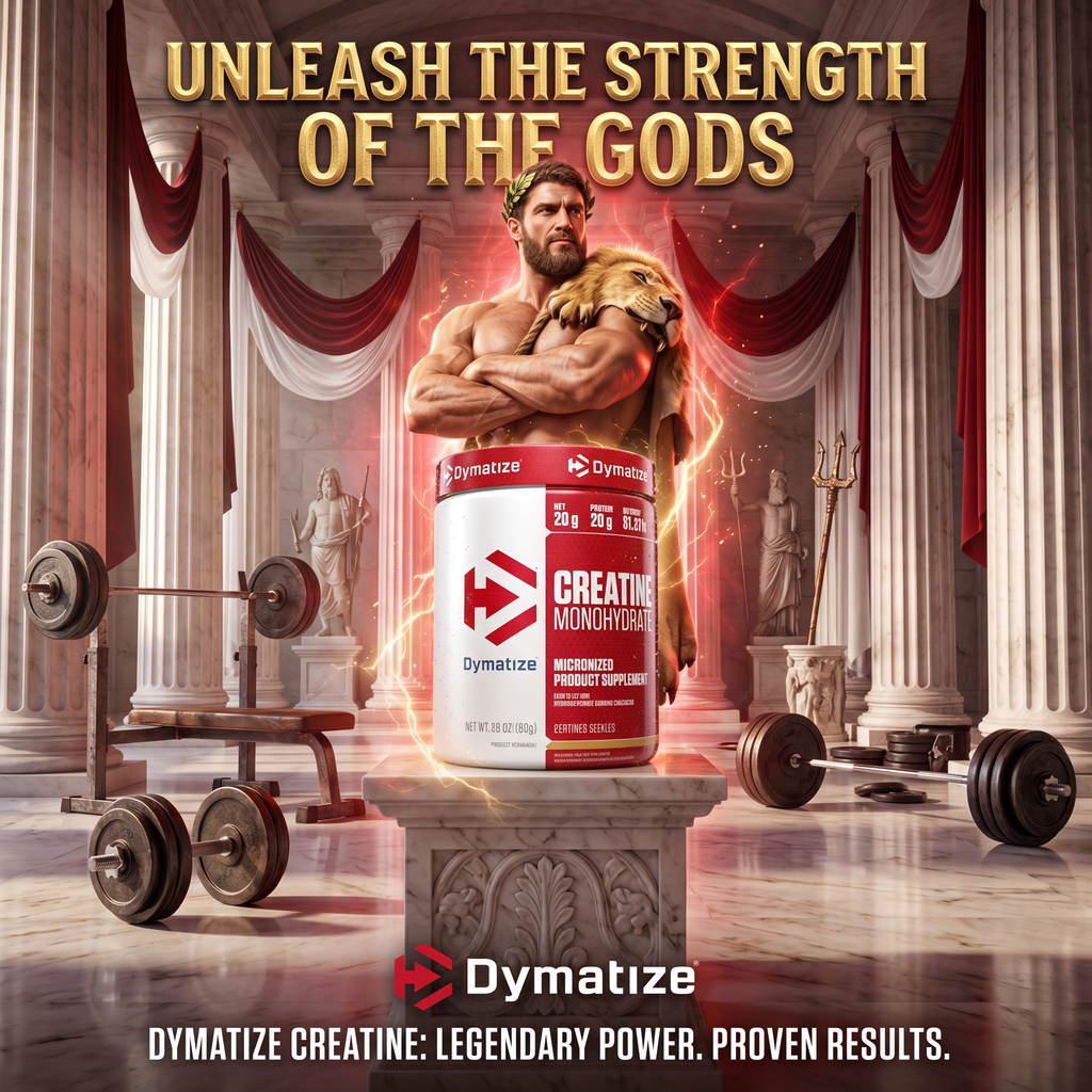 Creatine Monohydrate Dymatize 60 Servicios | Fuerza, Potencia y Rendimiento Muscular