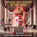 Creatine Monohydrate Dymatize 60 Servicios | Fuerza, Potencia y Rendimiento Muscular