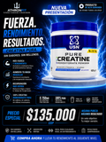 USN Pure Creatine Monohydrate 625 g | Creatina Pura | ATHRONFIT